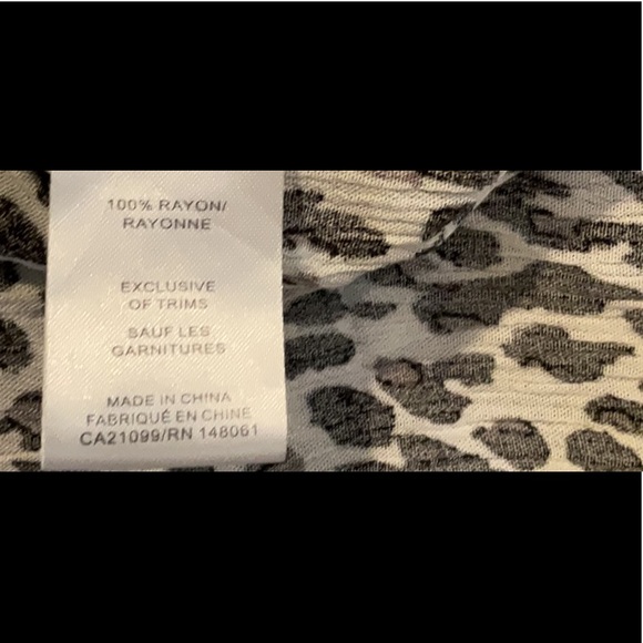 PTP 29 inches length 45” cheetah print duster - Picture 10 of 10